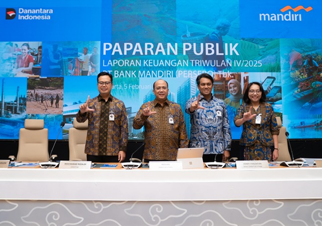 Bank Mandiri Dukung Program Prioritas Pemerintah Lewat Pembiayaan KUR Rp41 Triliun pada 2025