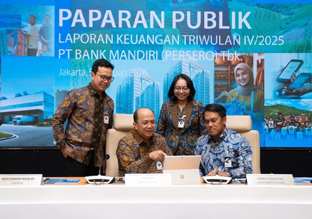 Bank Mandiri (BMRI) Catat NPL Gross 0,96% pada 2025, Di bawah Rata-rata Industri