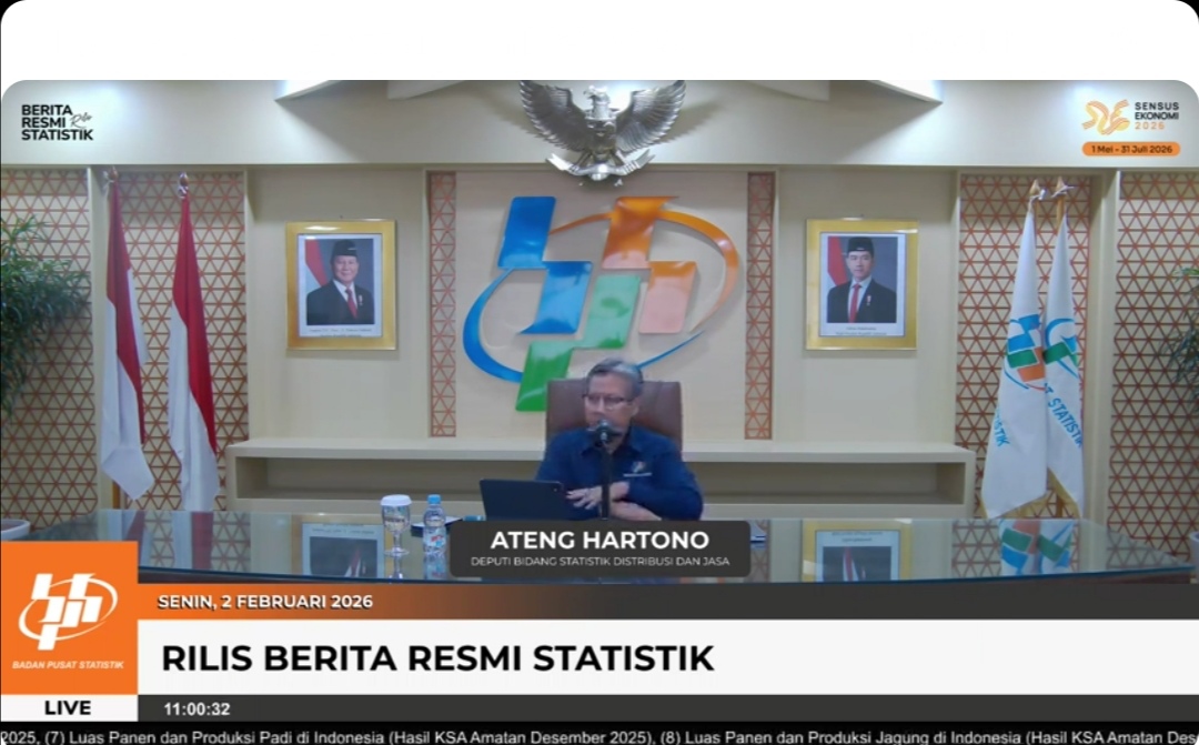 Neraca Perdagangan Surplus US$41,05 Miliar pada 2025