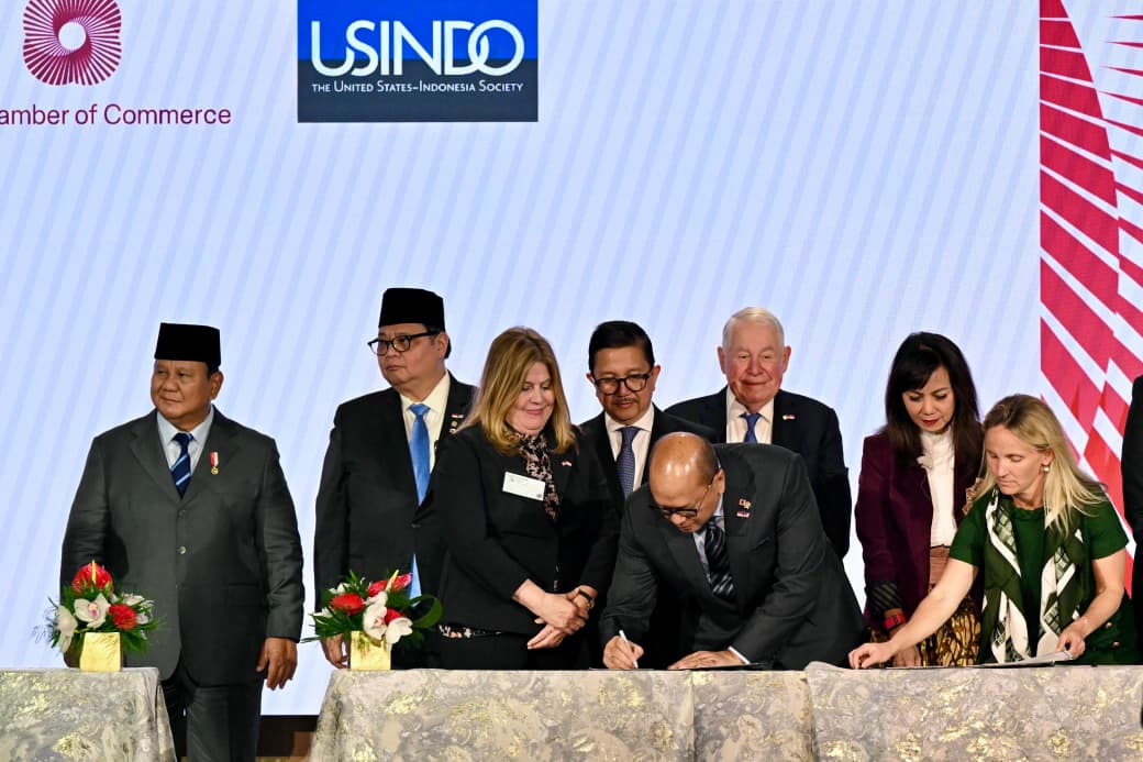 Presiden Prabowo Saksikan Penandatanganan 11 MoU Senilai US$38,4 Miliar di Business Summit US-ABC