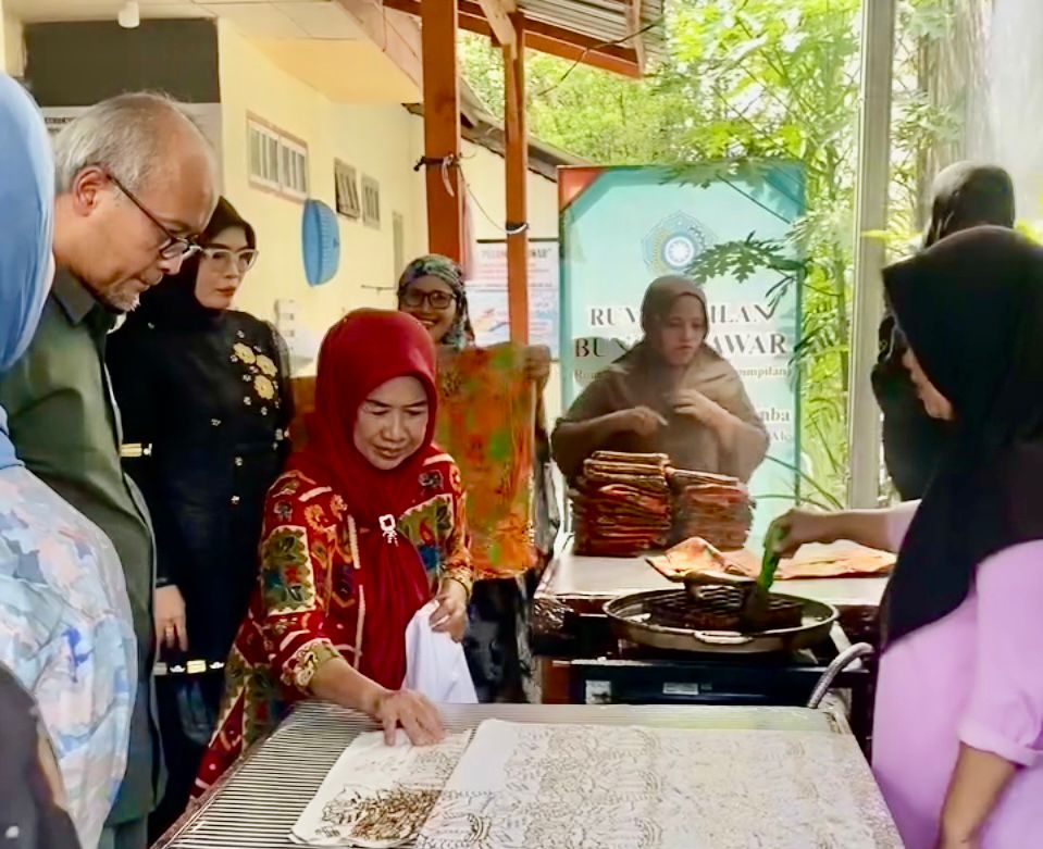 Dari Desa Topanda, Batik Bulukumba Menarik Perhatian Bank Indonesia