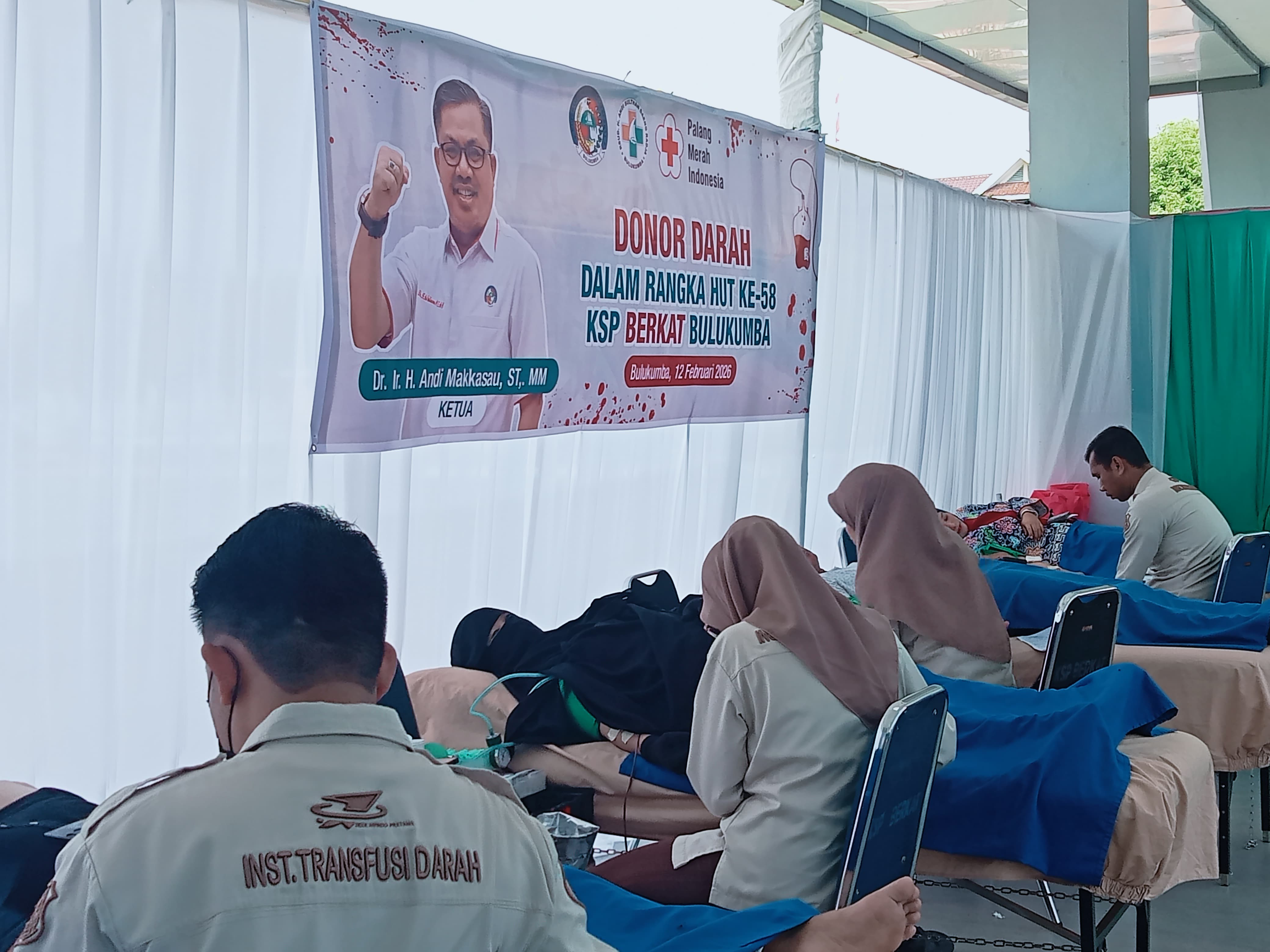 HUT ke-58 KSP BERKAT Bulukumba, Donor Darah Jadi Simbol Kepedulian Kemanusiaan