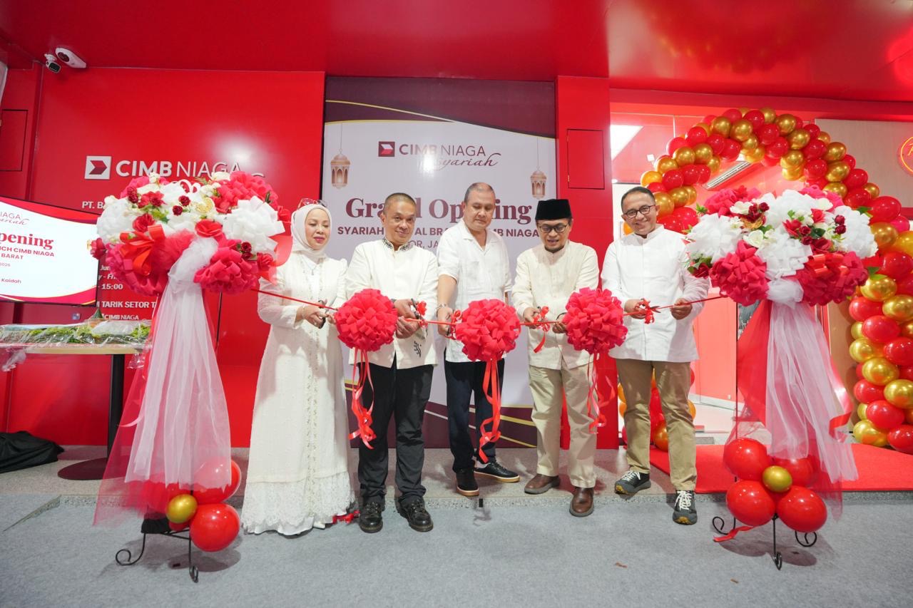 Perluas Akses Layanan, CIMB Niaga Syariah Resmikan Digital Branch di Bogor