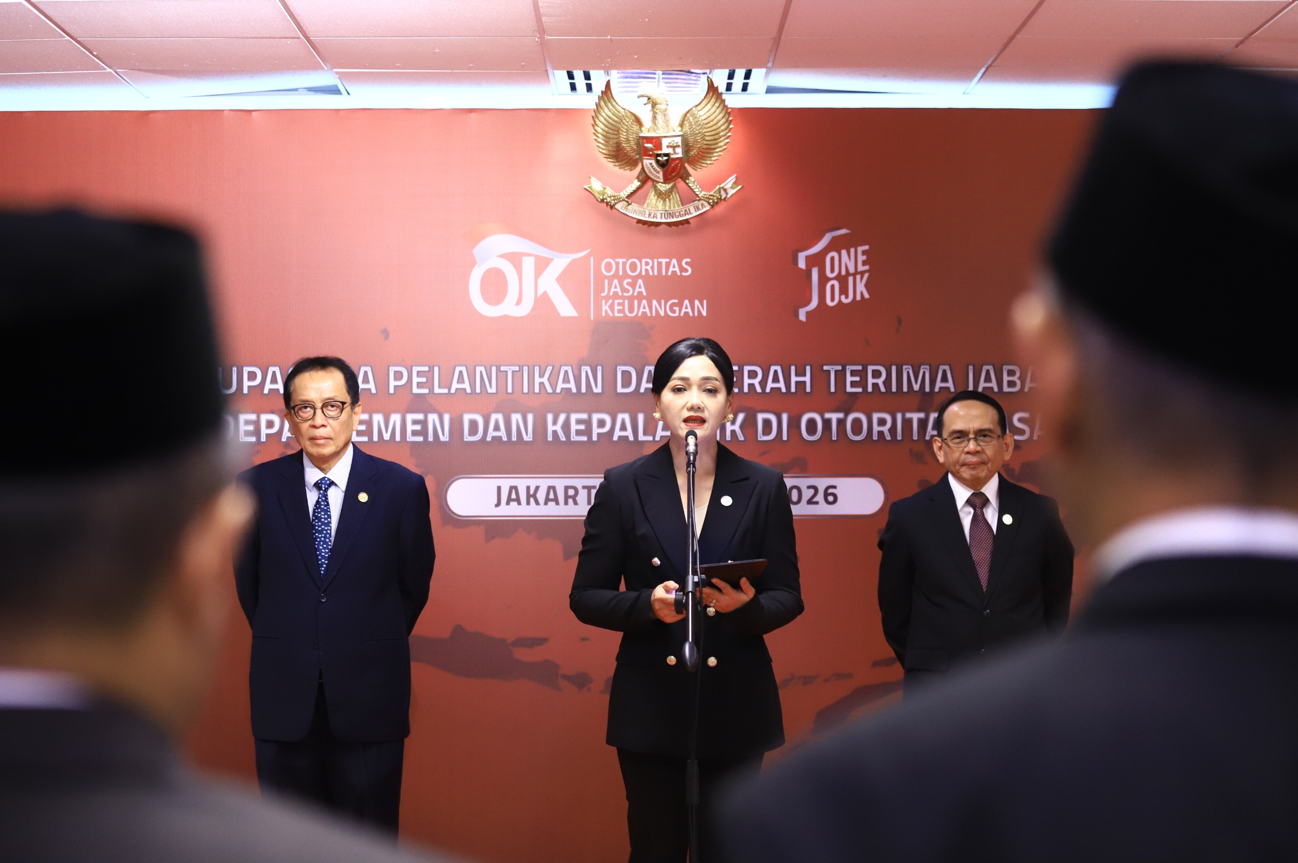OJK Lantik Kepala Departemen dan Kepala OJK Daerah, Perkuat Kinerja Organisasi