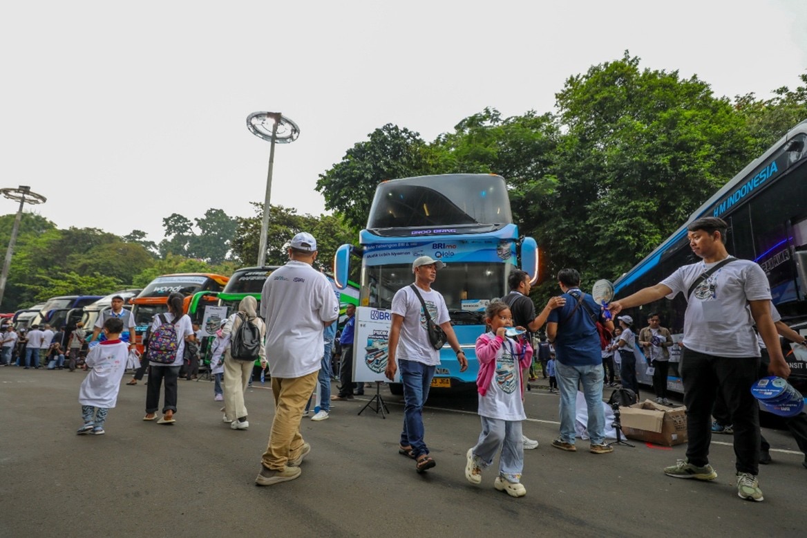 BRI Siapkan 175 Bus Mudik Gratis Lebaran 2026, Angkut Ribuan Pemudik dari Jakarta ke Berbagai Kota