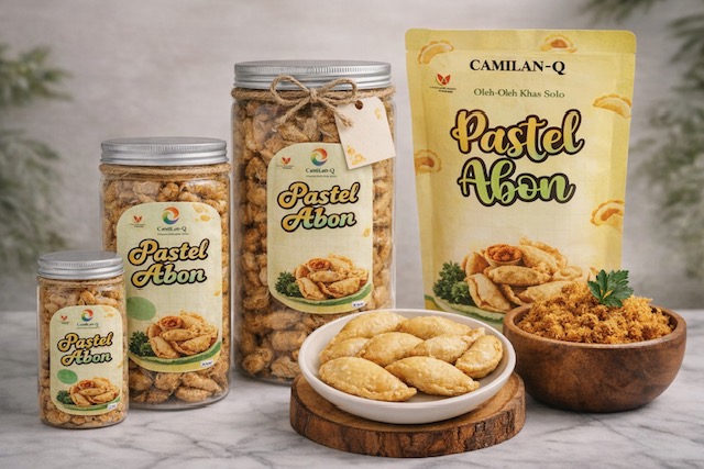 CamilanQ Kembangkan Pastel Abon “Jadul”, Omzet Naik Berkat LinkUMKM BRI