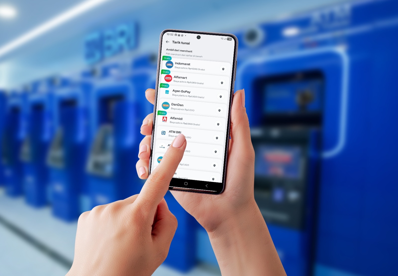 BRI Buka Akses Tarik Tunai GoPay di 19 Ribu ATM, Tanpa Kartu!