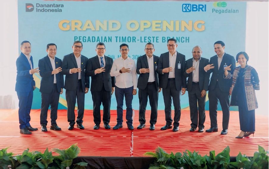 Pegadaian Gebrak Pasar Internasional, Kantor Cabang Pertama di Timor Leste Resmi Beroperasi