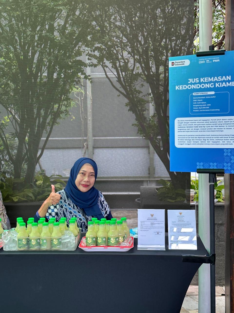 Jus Sehat Elvira Mendunia Lewat Reseller, Bukti Sukses Ekosistem Ultra Mikro BRI Group