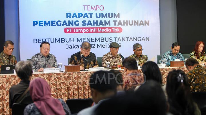 RUPS Tempo Inti Media (TMPO) Sepakat Tidak Bagi Dividen