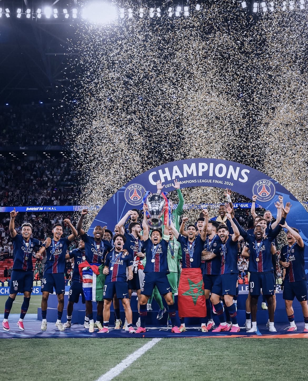 PSG Cetak Sejarah di Budapest, Pertahankan Gelar Juara Liga Champions